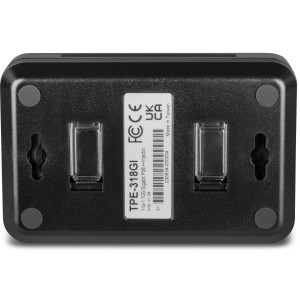 TRENDnet TPE-318GI 10 Gigabit PoE++ Injector, 90W power, magnetic wall mount, 54V DC Power adapter 